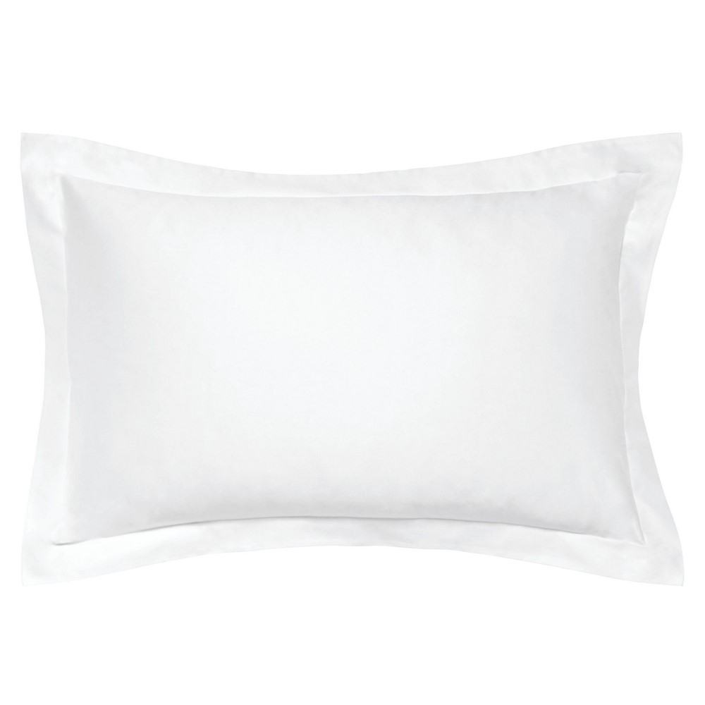 Plain Oxford Pillowcase By Bedeck of Belfast in White